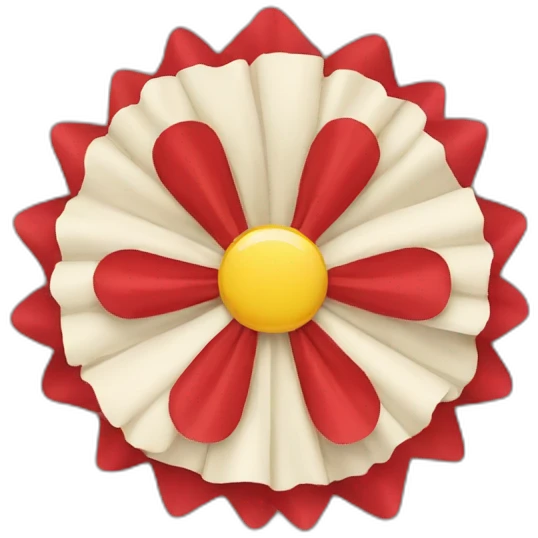 A rosette emoji