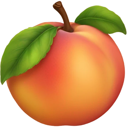 Peach  emoji