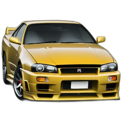 Nissan skyline R34 emoji