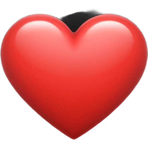💘 change heart colour to black emoji