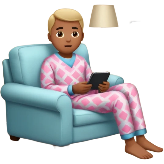 person watching a movie on the TV in their living room emoji