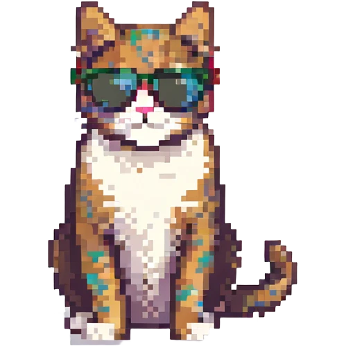 cat wearing sunglasses emoji