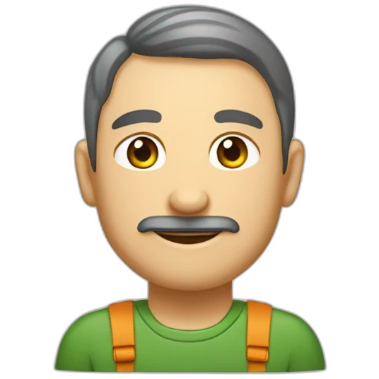 •	Un agriculteur apporte un surplus de légumes fraîchement récoltés. emoji