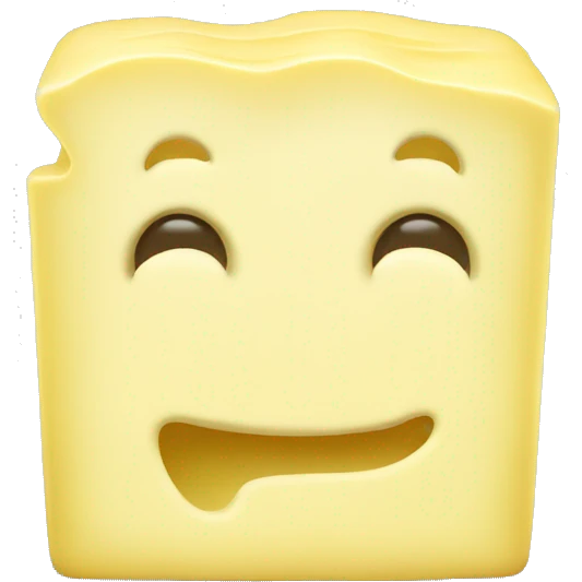 Unsalted butter emoji