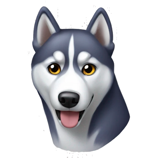 husky  emoji