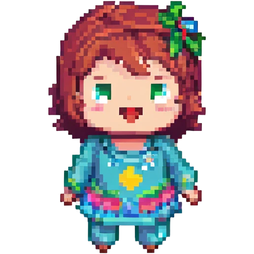 Toca Boca character, playful pose, no background emoji