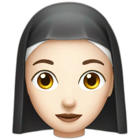a nun emoji