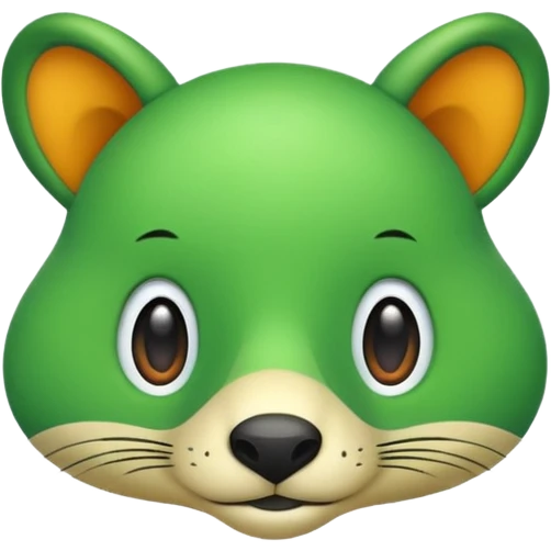 Green animal  emoji