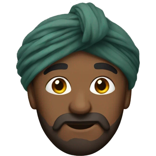 pushtoon turban emoji