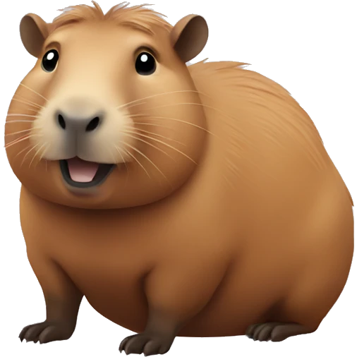 Capybara emoji