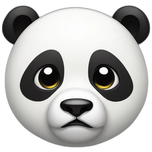 panda sad emoji