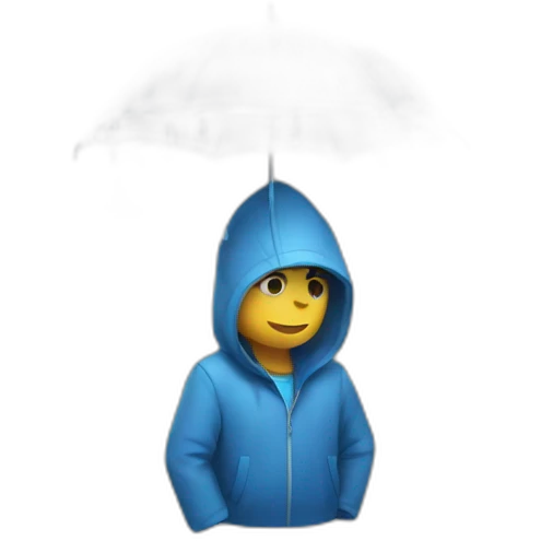 rain emoji
