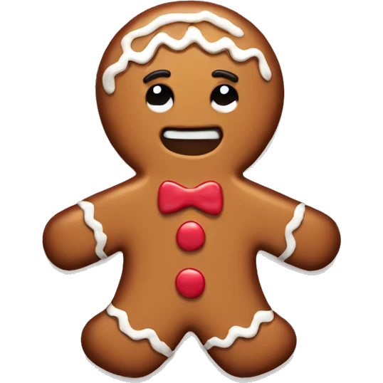 Gingerbread emoji