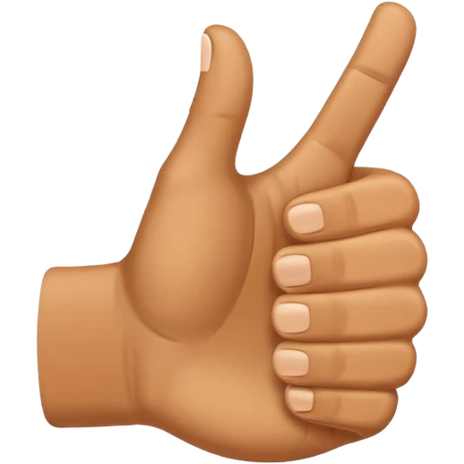 thumbs up hand emoji