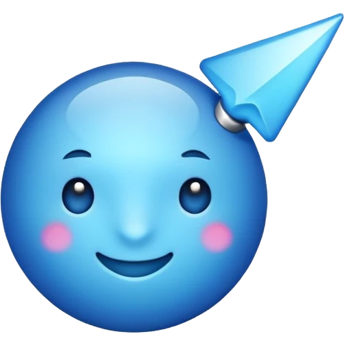 Blue tick  emoji