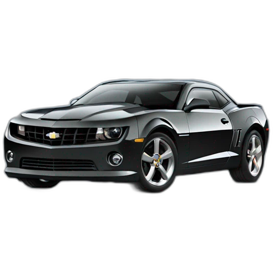 2006 Chevrolet Camaro driving really quickly emoji