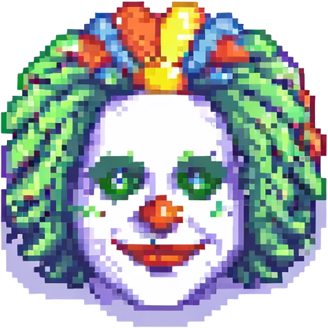 clown's wig emoji
