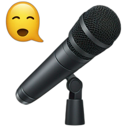 microphone emoji