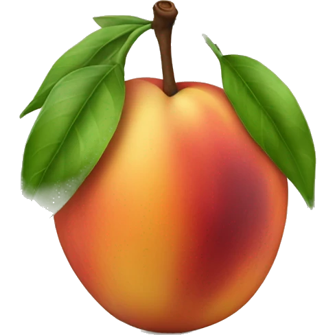 nectarine emoji