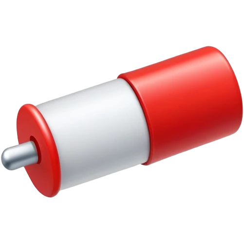 red pushpin emoji