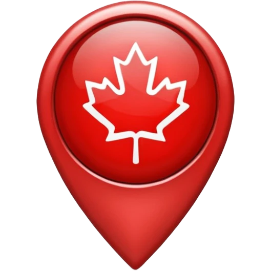 location pin canada emoji