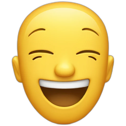 laughing and covering eyes with hand emoji