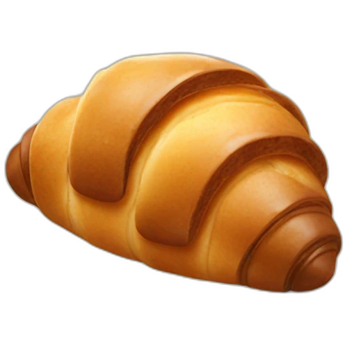 Chocolate croissant  emoji