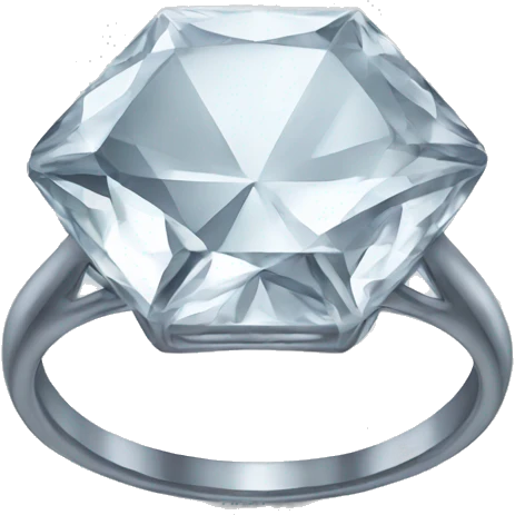 Big diamond ring  emoji