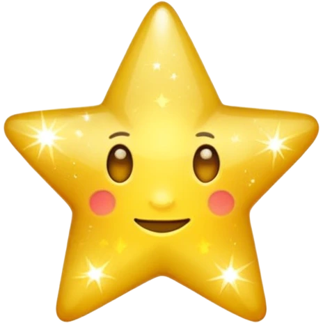 Une étoile emoji