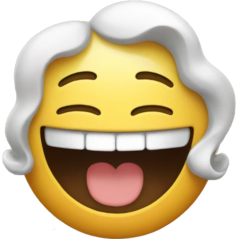 	“Design an emoji of a laughing face emoji