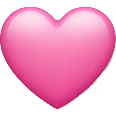 pink heart emoji