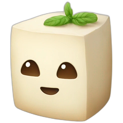 round tofu emoji