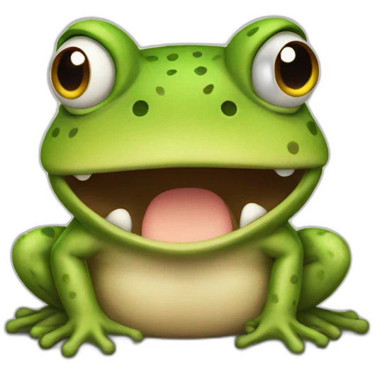 Angry toad emoji