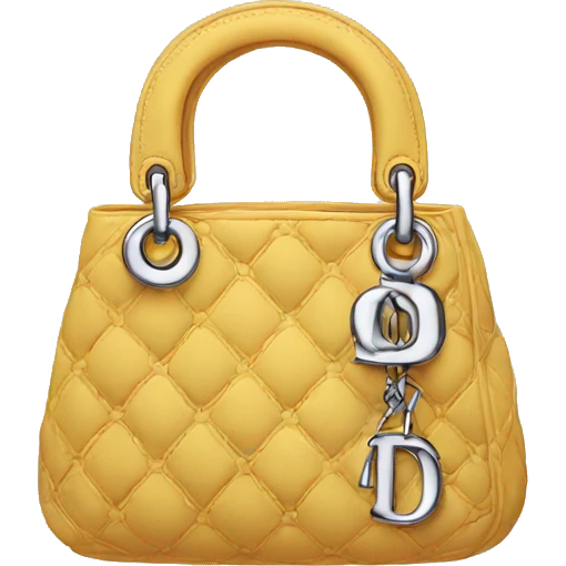 dior bag emoji