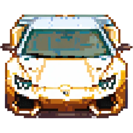 Lamborghini Aventador car with license plate 777 emoji