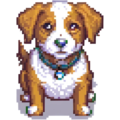 playful dog emoji