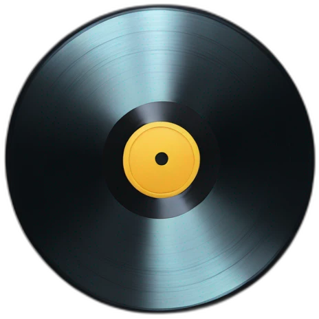 Vinyl disk emoji