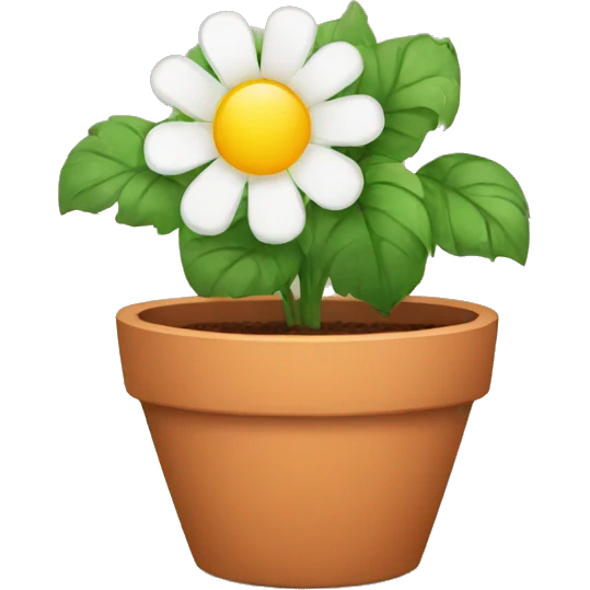 flowerpot emoji