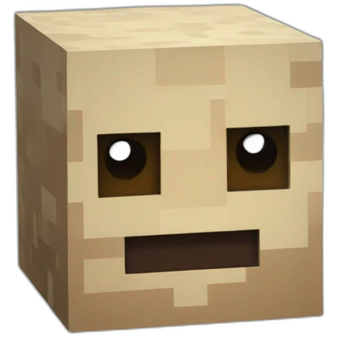 Minecraft block emoji