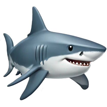 Saluting Shark emoji
