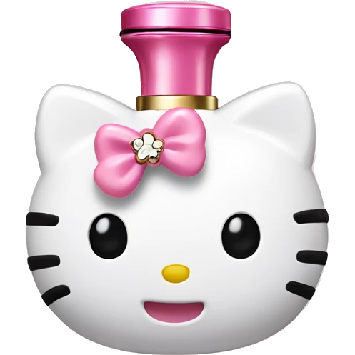 Hello kitty perfume emoji