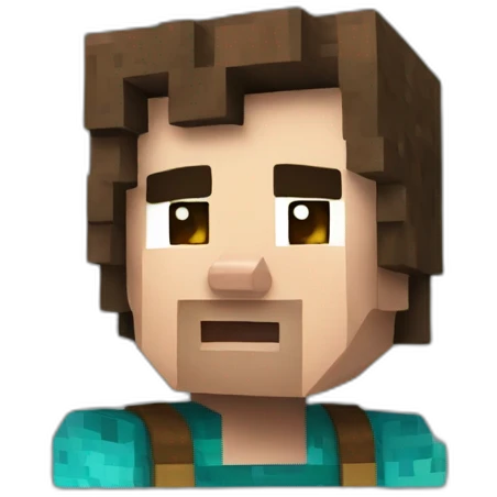 Steve minecraft emoji