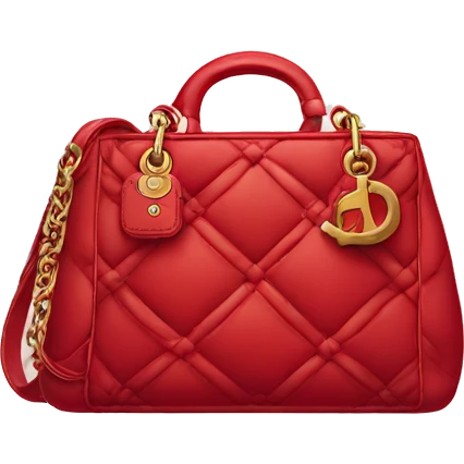Red dior bag emoji