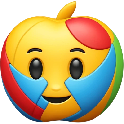 High resolution of toy emoji
