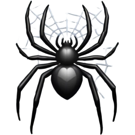 spider web nest emoji