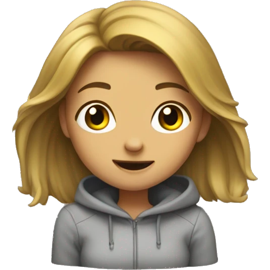 Girl in a clambingwall emoji