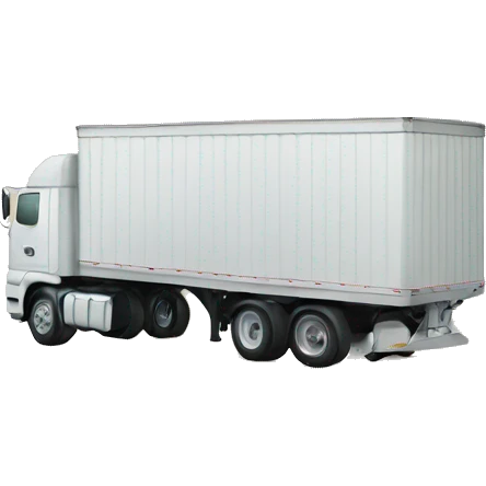 shipping trailer emoji