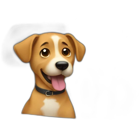 Dog in the car emoji
