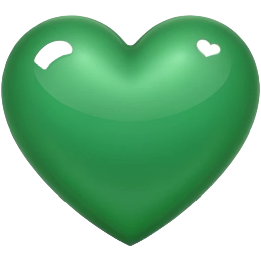 Green heart emoji
