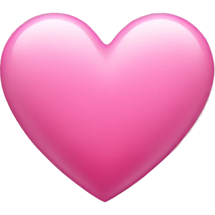 pink heart emoji